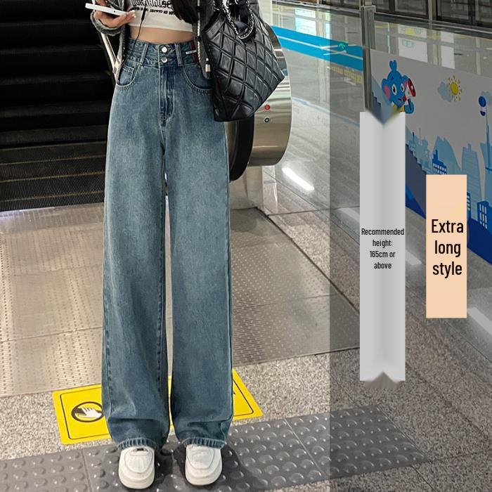 Autumn Retro Double-Breasted High-Waisted Slimming Straight-Leg Jeans - Women s Fashion Essential XL
Autumn Retro Double-Breasted High-Waisted Slimming Straight-Leg Jeans - Women s Fashion Essential XL