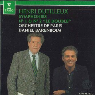 CD DANIEL BARENBOIM - Henri Dutilleux Symphonies N1 & N2 2292452872 ERATO Germany Classical Used
CD DANIEL BARENBOIM - Henri Dutilleux Symphonies N1 & N2 2292452872 ERATO Germany Classical Used