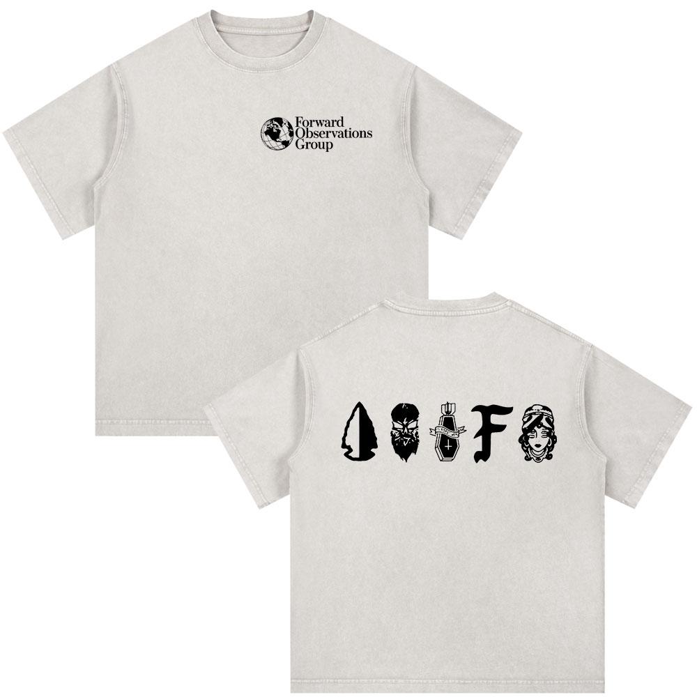 Vintage Washed Forward Observations Group Skeleton Fog T-shirts Men s Women Clothing Fashion Oversized Casual T Shirt Streetwear 2XL
Vintage Washed Forward Observations Group Skeleton Fog T-shirts Men s Women Clothing Fashion Oversized Casual T Shirt Streetwear 2XL