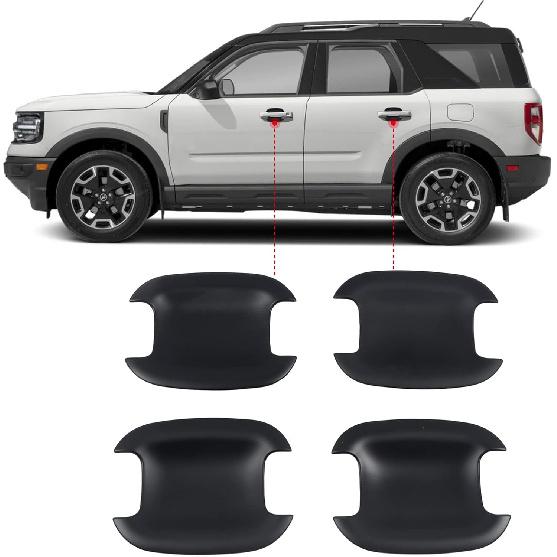 ITrims Накладка на ручку дверей для Ford Bronco Sport CX430 4-дверний 2021 2022 2023 Escape 2020-2023 Автомобільні аксесуари Зовнішні ручки дверей Накладка на чашу ручки матовий чорний колір
ITrims Накладка на ручку дверей для Ford Bronco Sport CX430 4-дверний 2021 2022 2023 Escape 2020-2023 Автомобільні аксесуари Зовнішні ручки дверей Накладка на чашу ручки матовий чорний колір
