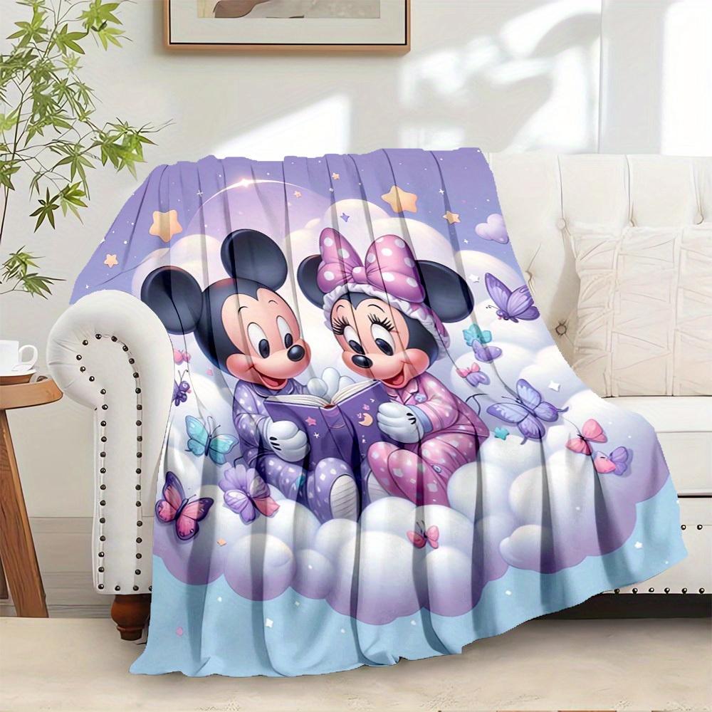 1pc Flannel Bedding Throw Blanket - Cute Mickey Mouse and Minnie Mouse Reading Book Design, Perfect 75x90cm
1pc Flannel Bedding Throw Blanket - Cute Mickey Mouse and Minnie Mouse Reading Book Design, Perfect 75x90cm