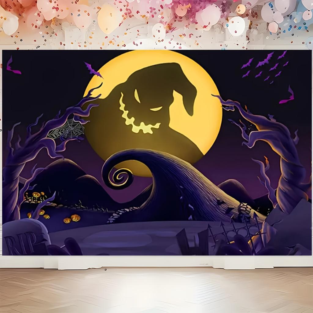 VIKAMA Christmas Night Horror Tapestry Pumpkin Patch Theme Living Room Escape Room Halloween Party Decorations 74x94cm(29x37in)
VIKAMA Christmas Night Horror Tapestry Pumpkin Patch Theme Living Room Escape Room Halloween Party Decorations 74x94cm(29x37in)