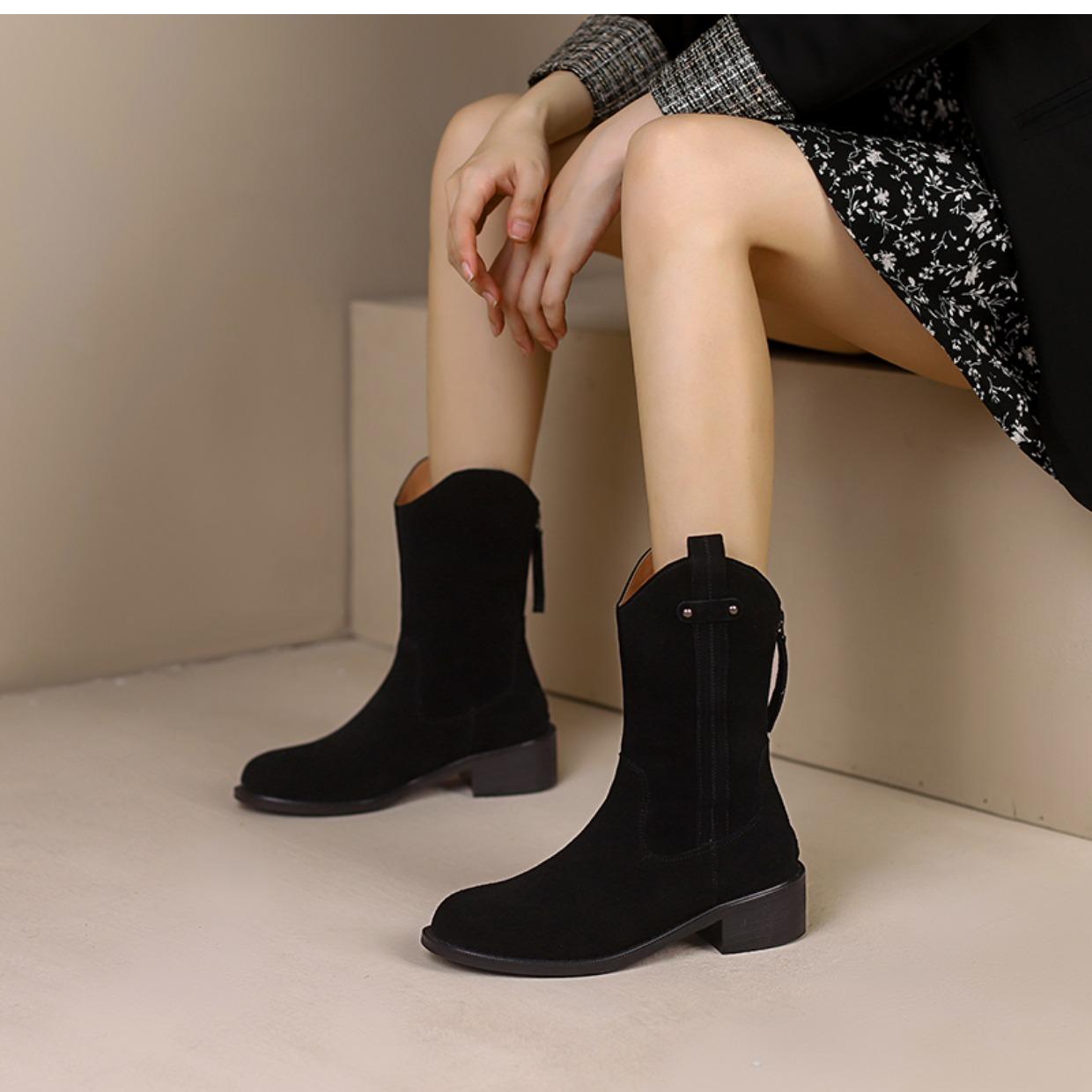 Женские сапоги 2024 года, осенние и зимние плюшевые сапоги для женщин, британский стиль, сапоги до середины голени, повседневные сапоги на молнии, челси, Botas Mujer 40
Женские сапоги 2024 года, осенние и зимние плюшевые сапоги для женщин, британский стиль, сапоги до середины голени, повседневные сапоги на молнии, челси, Botas Mujer 40