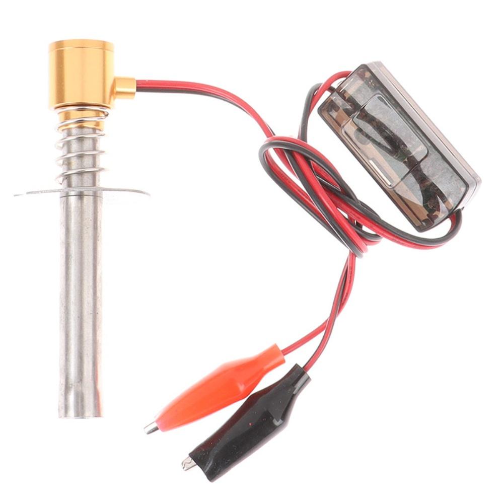Upgraded RC Glow Igniter 6V-24V For Nitro Cars, Boats Electric Candles Glow Starter Igniter Car Accessories золотий
Upgraded RC Glow Igniter 6V-24V For Nitro Cars, Boats Electric Candles Glow Starter Igniter Car Accessories золотий