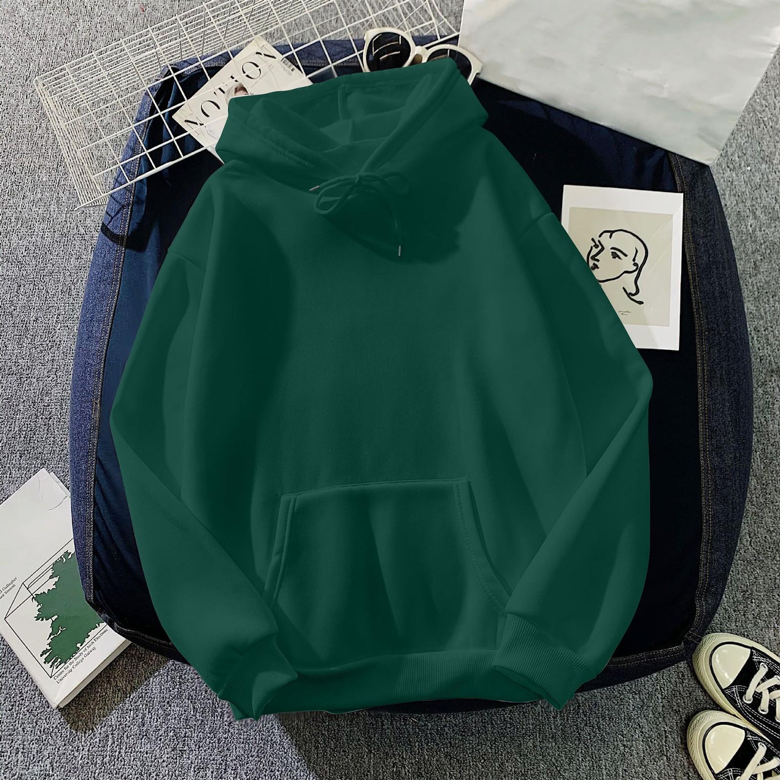 Женская повседневная и модная однотонная теплая рубашка с длинными рукавами и капюшоном, свободная и удобная толстовка S
Женская повседневная и модная однотонная теплая рубашка с длинными рукавами и капюшоном, свободная и удобная толстовка S