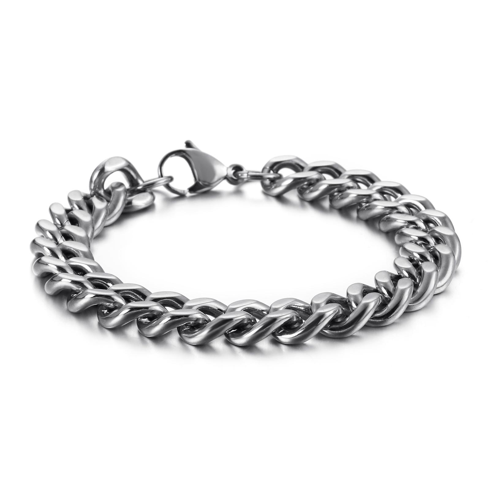 Kalen Shiny Stainless Steel Men s Bracelet Hip Hop Women s Multicolor Simple Cuban Chain Handmade Jewelry 19-23cm Length Gift 19cm
Kalen Shiny Stainless Steel Men s Bracelet Hip Hop Women s Multicolor Simple Cuban Chain Handmade Jewelry 19-23cm Length Gift 19cm