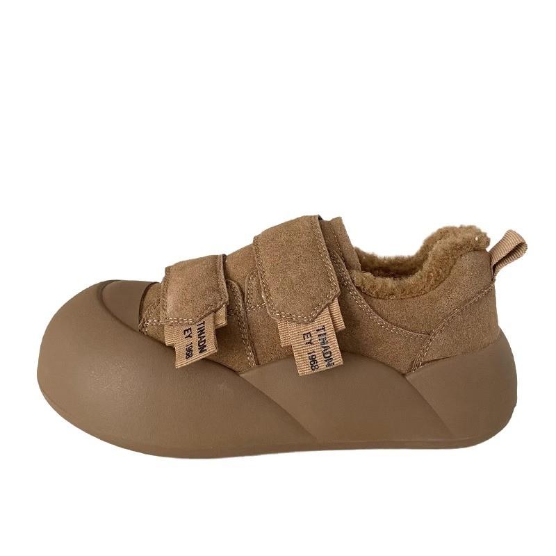 Удобные меховые туфли на толстой подошве 2025 Зима Новые с круглым носком Матовая поверхность с плюшевой подкладкой Женские хлопковые туфли Birkin 35
Удобные меховые туфли на толстой подошве 2025 Зима Новые с круглым носком Матовая поверхность с плюшевой подкладкой Женские хлопковые туфли Birkin 35