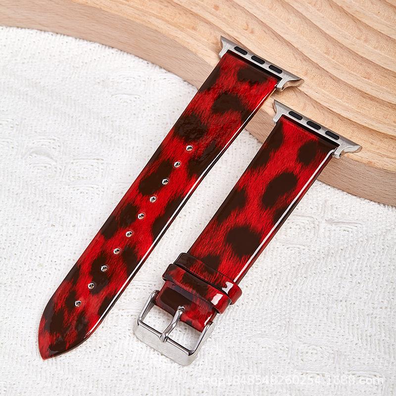 Applicable Apple Iwatch Strap Fashion Leopard Print Strap 38/45/Mm Unisex 22mm without connector красный
Applicable Apple Iwatch Strap Fashion Leopard Print Strap 38/45/Mm Unisex 22mm without connector красный