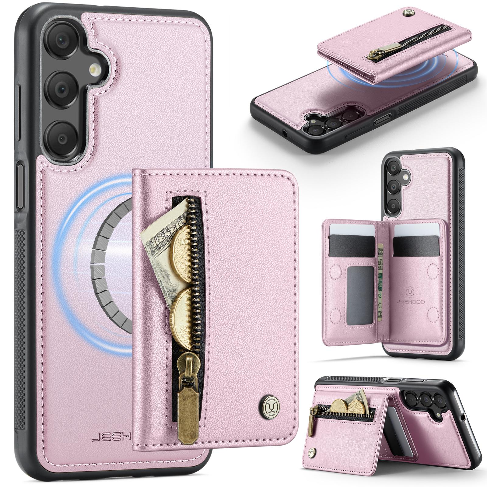For Samsung Galaxy A16 4G/Galaxy A16 5G Case JEEHOOD J12 Magnetic Detachable Zipper Wallet Kickstand Leather Back Cover Magnetic Case
For Samsung Galaxy A16 4G/Galaxy A16 5G Case JEEHOOD J12 Magnetic Detachable Zipper Wallet Kickstand Leather Back Cover Magnetic Case