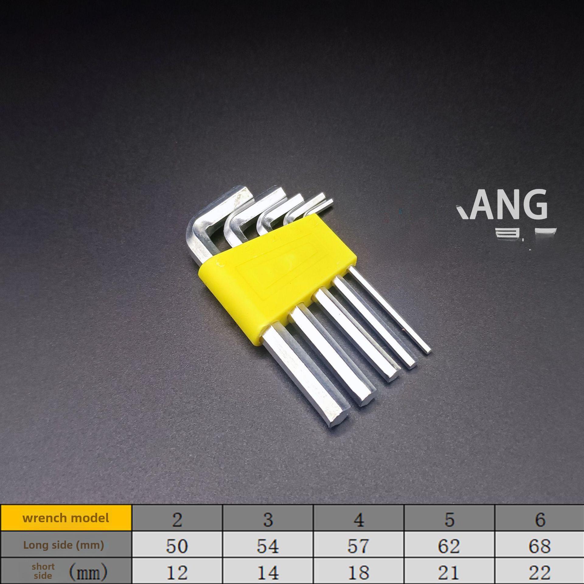 Набор из 8 и 5 закаленных никелированных шестигранных ключей Five-piece set
Набор из 8 и 5 закаленных никелированных шестигранных ключей Five-piece set