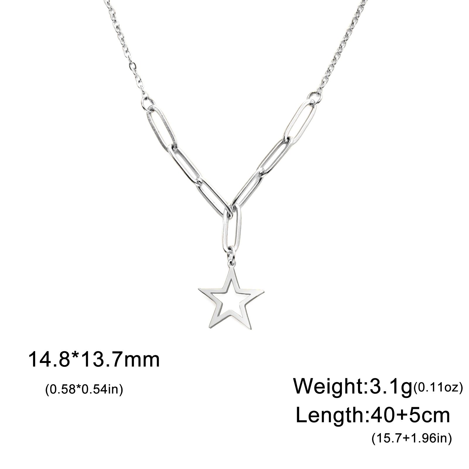 Cazador Trendy Kpop Star Necklaces for Women Stainless Steel Tassel Chain Necklace Party Birthday Gift Jewelry 2026 Wholesale
Cazador Trendy Kpop Star Necklaces for Women Stainless Steel Tassel Chain Necklace Party Birthday Gift Jewelry 2026 Wholesale
