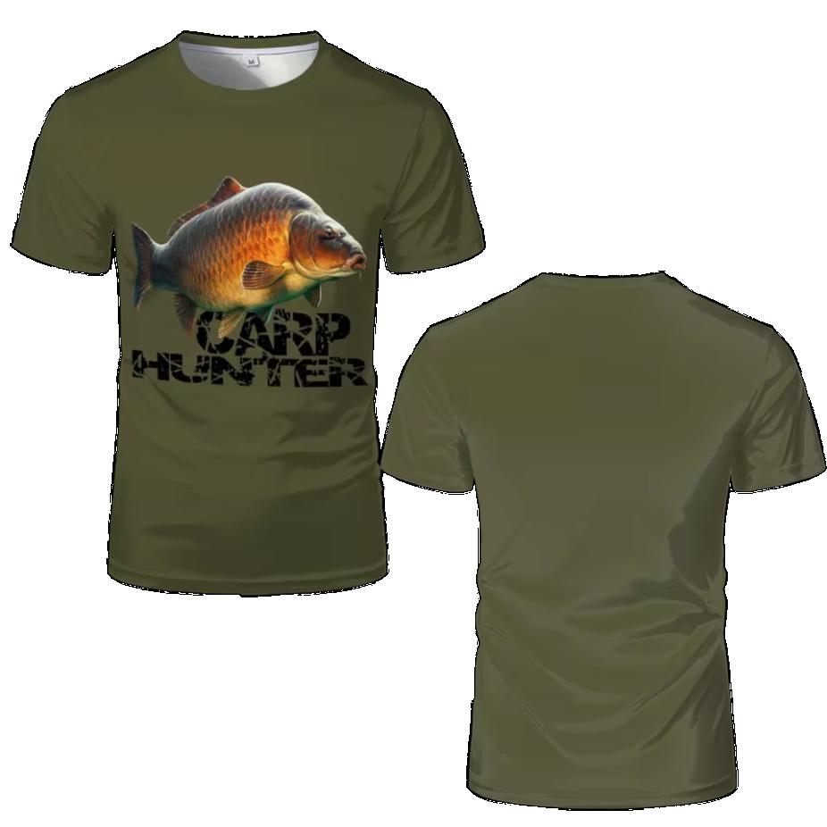 Summer Round Neck 3D Carp Fish Print Top Fashionable Casual Short Sleeved Men s T-shirts 6XL
Summer Round Neck 3D Carp Fish Print Top Fashionable Casual Short Sleeved Men s T-shirts 6XL