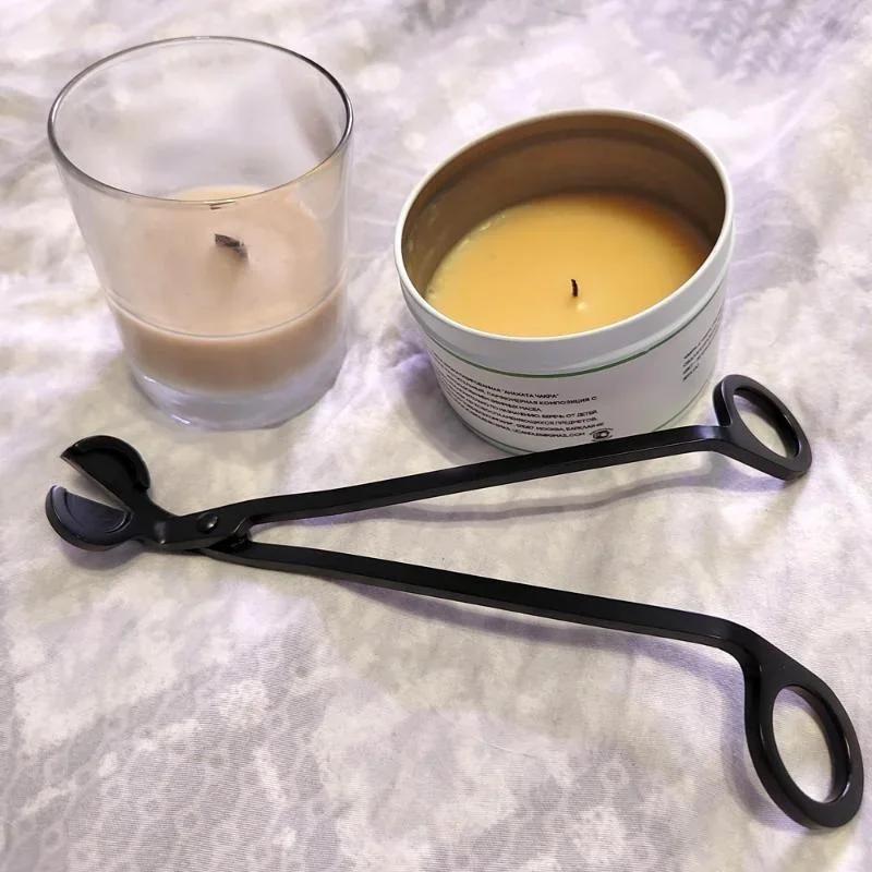 Household Tools 18cm Candle Wick Trimmer Stainless Steel Trim Wick Cutter Round Head Candle Core Shears Candles Accessories Silver
Household Tools 18cm Candle Wick Trimmer Stainless Steel Trim Wick Cutter Round Head Candle Core Shears Candles Accessories Silver