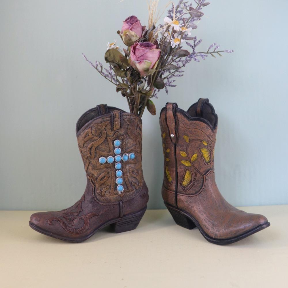 Unique Boot Shaped Vases Resin Flower Arrangement Pot Creative Boot Flower Pot Hydroponic Planting Style 1
Unique Boot Shaped Vases Resin Flower Arrangement Pot Creative Boot Flower Pot Hydroponic Planting Style 1