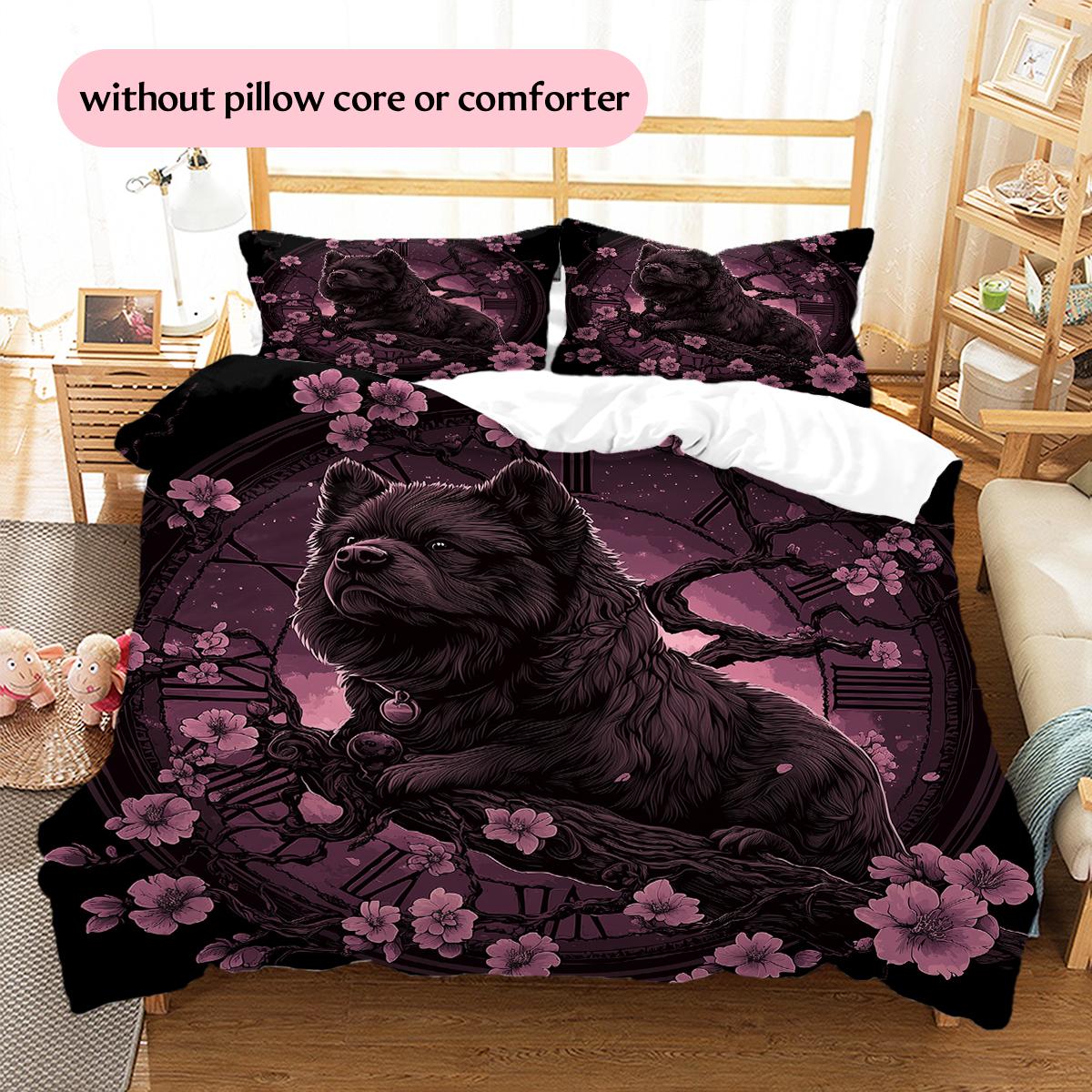 Chow Chow Pattern Bedding Home Decoration Birthday Gift (1 * duvet cover + 2 * pillowcase, without core) 135x200cm
Chow Chow Pattern Bedding Home Decoration Birthday Gift (1 * duvet cover + 2 * pillowcase, without core) 135x200cm