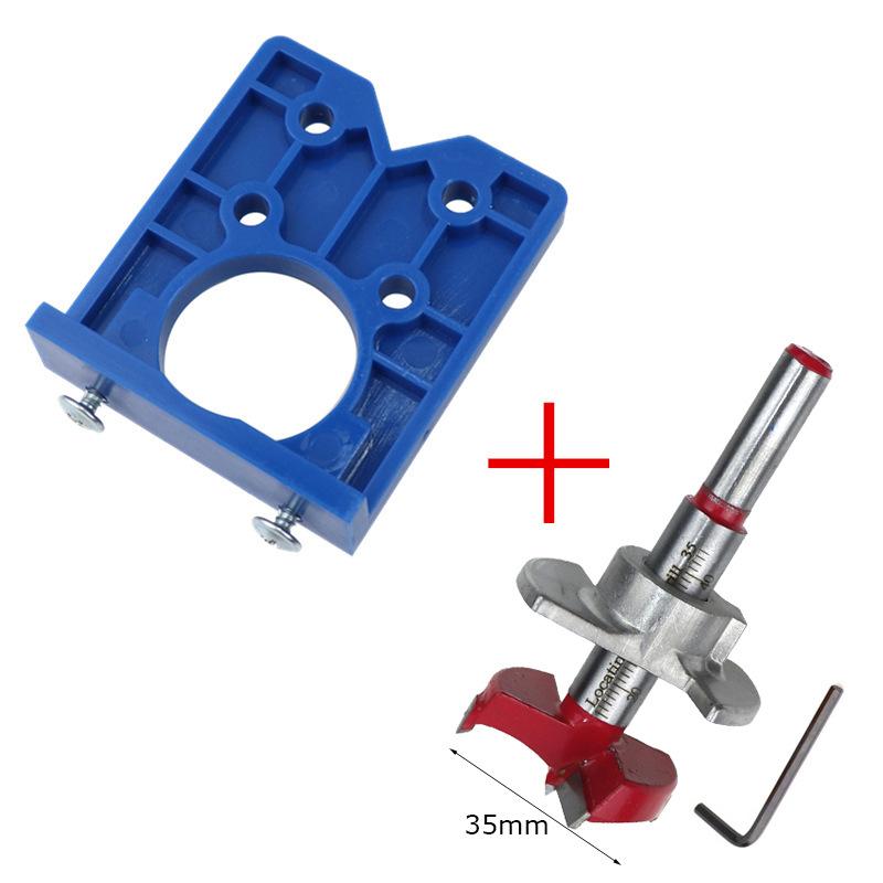 35mm Hinge Drilling Jig Concealed Guide Hinge Hole Drilling Guide Locator Woodworking Hole Opener Door Cabinet Accessories Tool
35mm Hinge Drilling Jig Concealed Guide Hinge Hole Drilling Guide Locator Woodworking Hole Opener Door Cabinet Accessories Tool