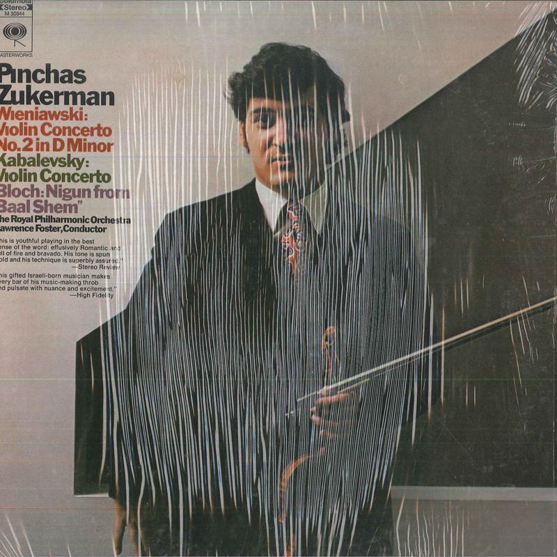LP Record PINCHAS ZUKERMAN ROYAL PHILHARMONI Violin Concerto No. 2 In D Minor M30644 COLUMBIA MASTE 1971 US Classical Used
LP Record PINCHAS ZUKERMAN ROYAL PHILHARMONI Violin Concerto No. 2 In D Minor M30644 COLUMBIA MASTE 1971 US Classical Used