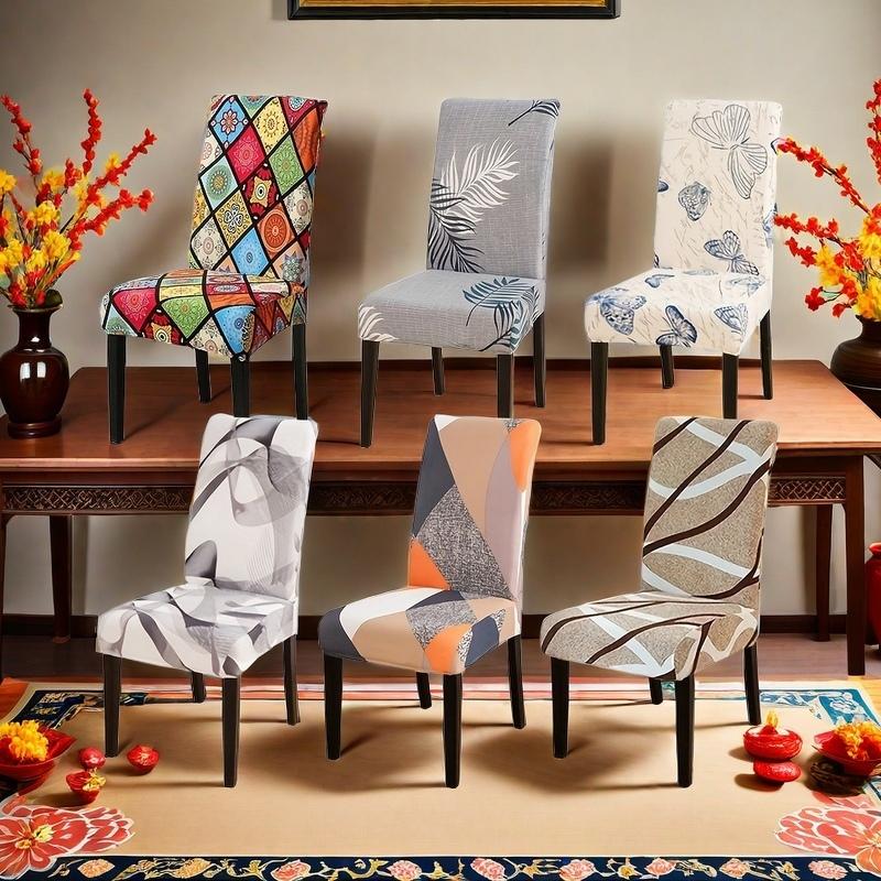 LANMOLIFEChair Cover Printed Dining Chair Covers Stretchable Washable Kitchen Chair Covers Suitable for Banquet Party Decoration 1PC
LANMOLIFEChair Cover Printed Dining Chair Covers Stretchable Washable Kitchen Chair Covers Suitable for Banquet Party Decoration 1PC