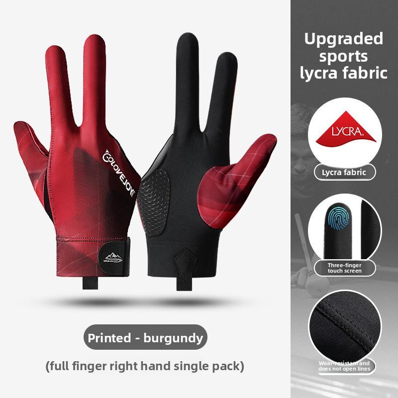 Leitch Professional Billiard Gloves Thin Breathable Three-Finger Gloves Snooker Billiard Sports Gloves Single Pack
Leitch Professional Billiard Gloves Thin Breathable Three-Finger Gloves Snooker Billiard Sports Gloves Single Pack