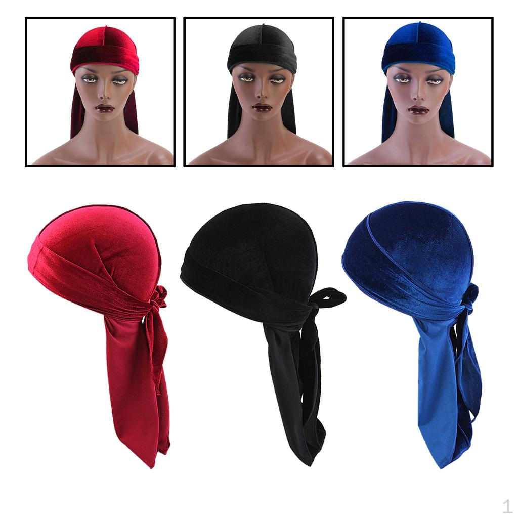 3 шт. Мужская мода Бархатный головной убор Chemo Hat
3 шт. Мужская мода Бархатный головной убор Chemo Hat