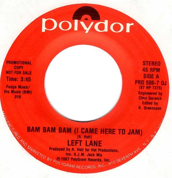 7-дюймовая пластинка ЛЕВАЯ ПОЛОСА - Бам Бам Бам (Я пришел сюда, чтобы джемовать) PRO5067DJ Polydor 1987 США Танцевальная и Электронная Музыка Б/У
7-дюймовая пластинка ЛЕВАЯ ПОЛОСА - Бам Бам Бам (Я пришел сюда, чтобы джемовать) PRO5067DJ Polydor 1987 США Танцевальная и Электронная Музыка Б/У