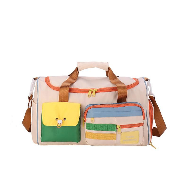 2026 New Color Contrast Travel Bag Large-capacity Outdoor Portable Multi-function Fitness Commuting Luggage Storage Trendy one size покинуть белый
2026 New Color Contrast Travel Bag Large-capacity Outdoor Portable Multi-function Fitness Commuting Luggage Storage Trendy one size покинуть белый