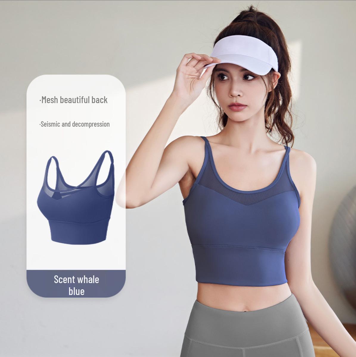 2024 Спортивный бюстгальтер-топ с высокой поддержкой: Ударопрочный кроссбэк для фитнеса и йоги M
2024 Спортивный бюстгальтер-топ с высокой поддержкой: Ударопрочный кроссбэк для фитнеса и йоги M