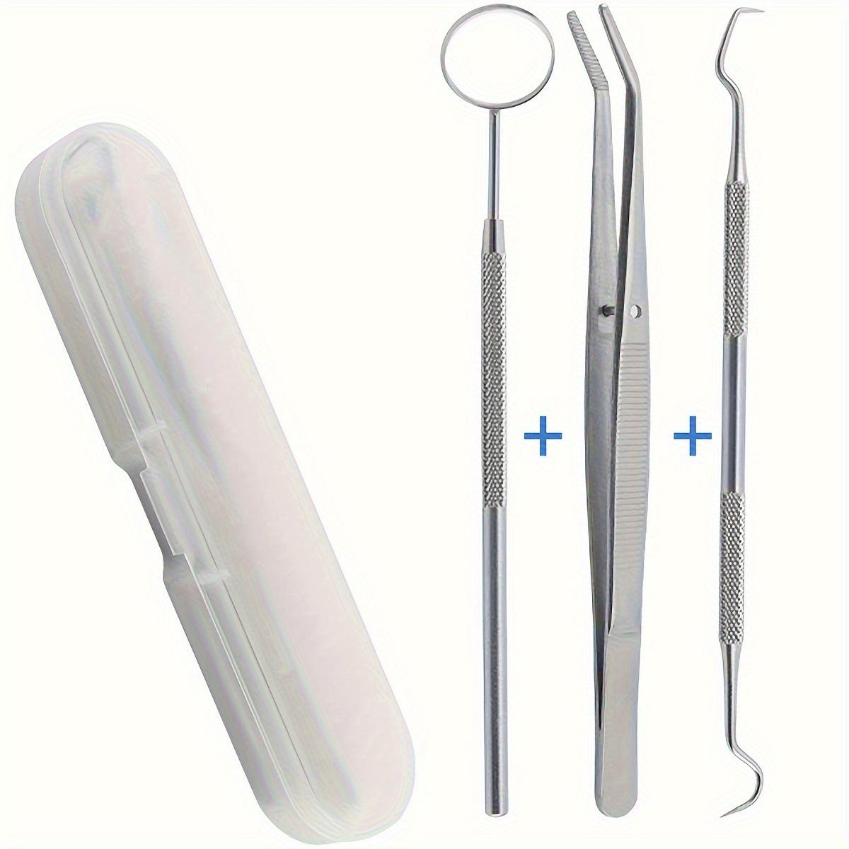 3pcs Stainless Steel Oral Tools, Daily Teeth Cleaning Tool Kit, with Storage Box for Easy Storage, Home Teeth Cleaning Tool Kit
3pcs Stainless Steel Oral Tools, Daily Teeth Cleaning Tool Kit, with Storage Box for Easy Storage, Home Teeth Cleaning Tool Kit
