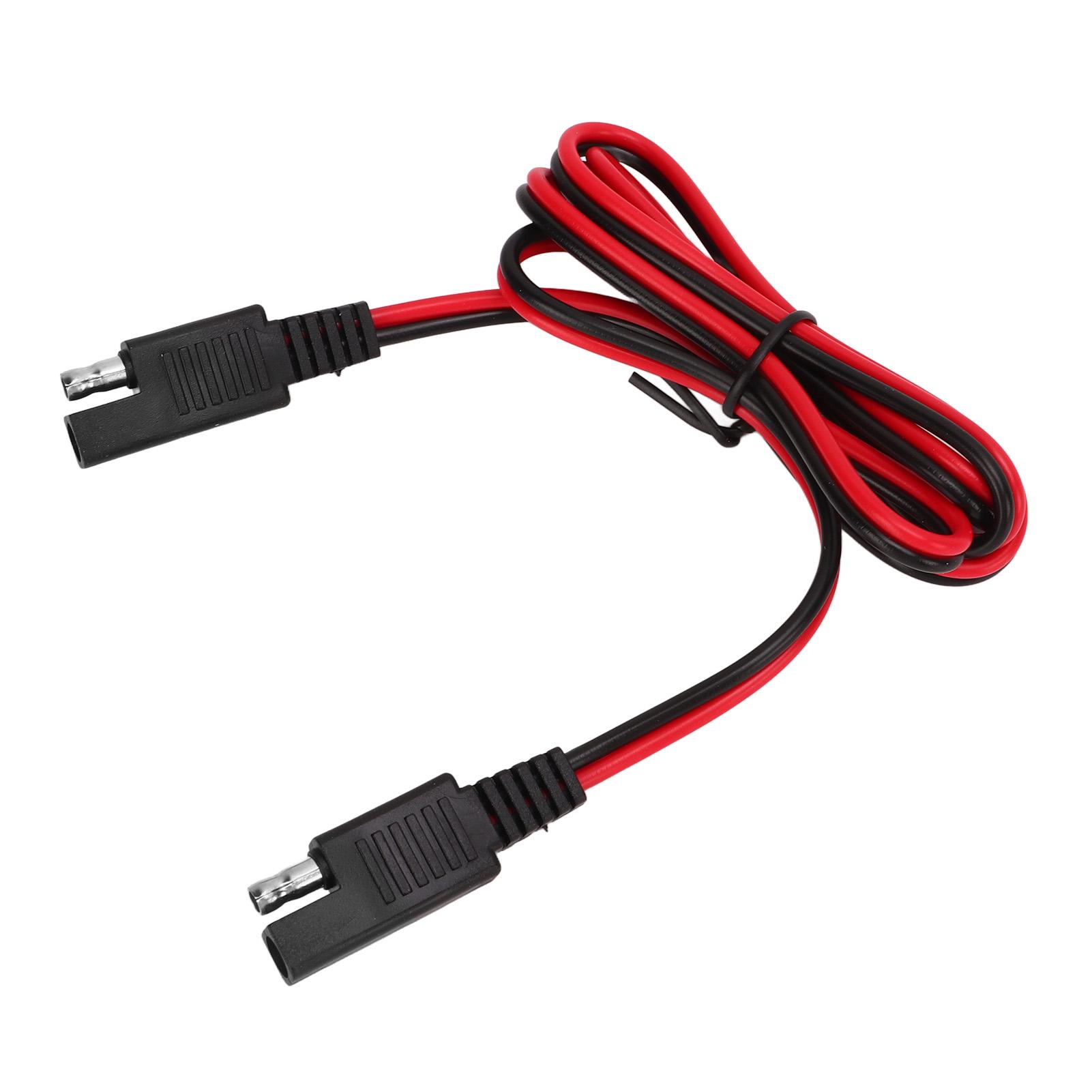 Кабель-удлинитель 16AWG SAE к SAE ПВХ Медный Штекер SAE Кабель для зарядки аккумулятора с кабельной стяжкой для электромобилей
Кабель-удлинитель 16AWG SAE к SAE ПВХ Медный Штекер SAE Кабель для зарядки аккумулятора с кабельной стяжкой для электромобилей