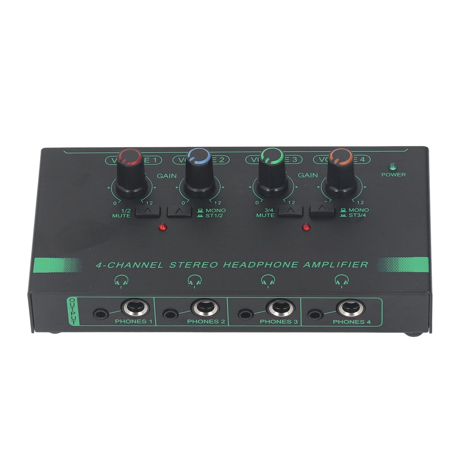 4 Channel Headphone Stereo Audio Amplifier with 8 Output Earphone Splitter for Sound Headphone Amplifier for Studio and Stage Amplifier, Ports, Mixer,
4 Channel Headphone Stereo Audio Amplifier with 8 Output Earphone Splitter for Sound Headphone Amplifier for Studio and Stage Amplifier, Ports, Mixer,
