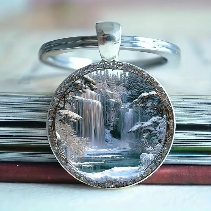 Fashion Alloy Keychain Pendant Round Metal Keyring Durable Lightweight Stylish Design Suitable for Everyday Use and Gifts One Size
Fashion Alloy Keychain Pendant Round Metal Keyring Durable Lightweight Stylish Design Suitable for Everyday Use and Gifts One Size