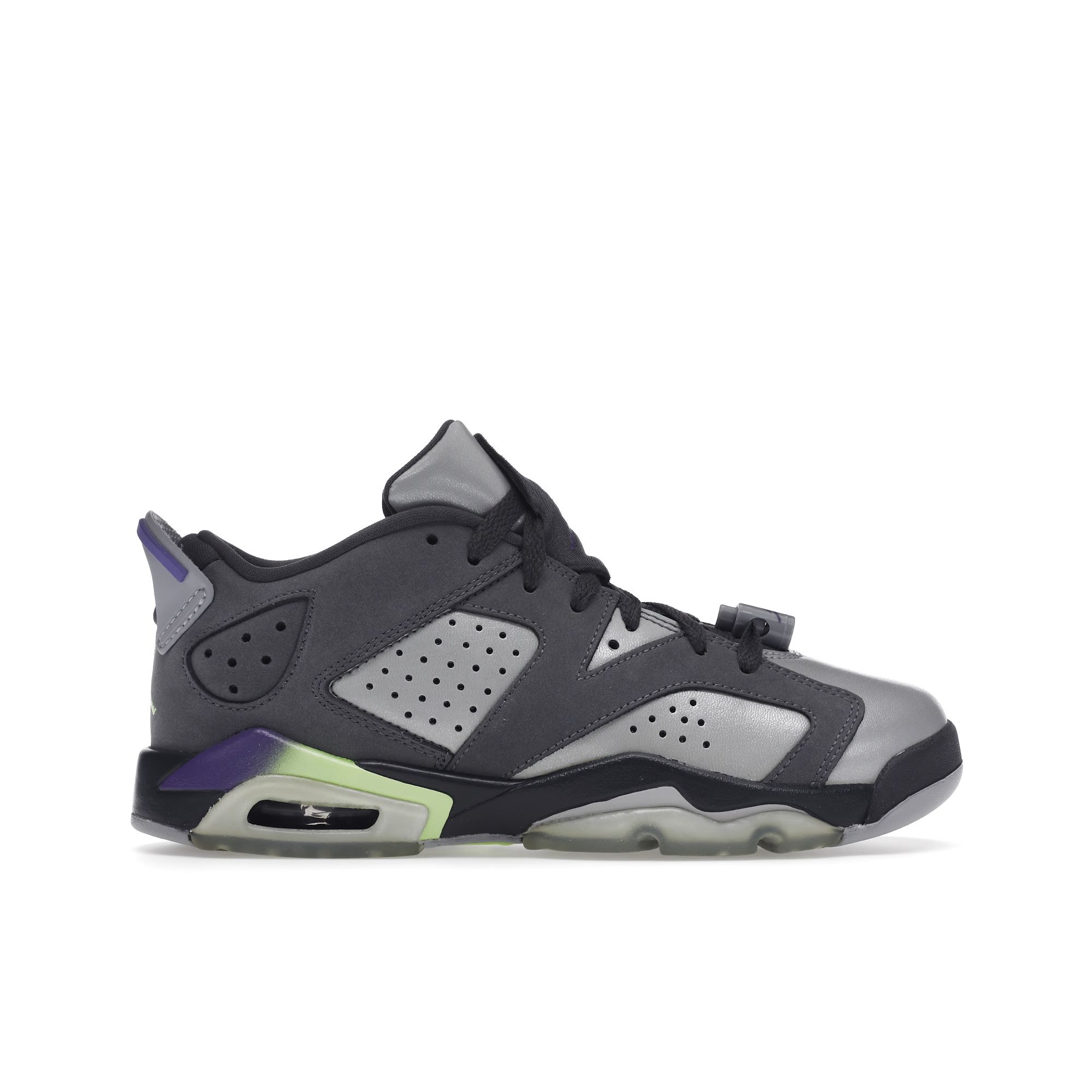 Детские кроссовки Air Jordan 6 Low GG Dark Grey Ultraviolet-Wolf-Grey-Ghost-Green 768878-008
Детские кроссовки Air Jordan 6 Low GG Dark Grey Ultraviolet-Wolf-Grey-Ghost-Green 768878-008