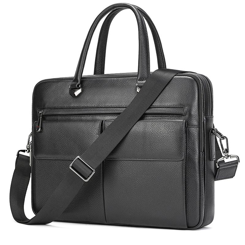 Luxury Fashion Men s Leather Shoulder Bag Top Layer Cowhide Crossbody Business Handbag Male Briefcase чорний
Luxury Fashion Men s Leather Shoulder Bag Top Layer Cowhide Crossbody Business Handbag Male Briefcase чорний