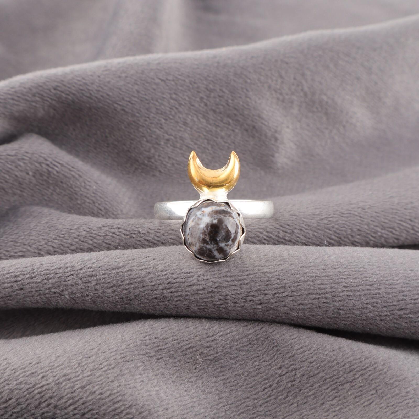 Dendrite Opal Gemstone 925 Solid Silver Jewelry Handmade Ring for Birthday Gift RR-58-29 13
Dendrite Opal Gemstone 925 Solid Silver Jewelry Handmade Ring for Birthday Gift RR-58-29 13