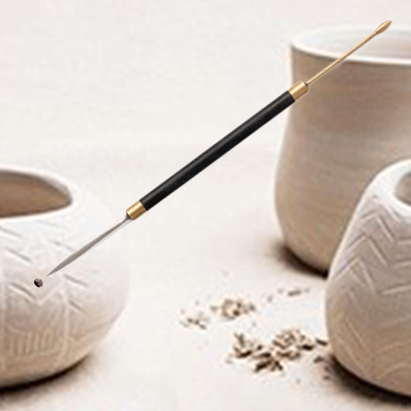 Інструмент для ліплення з глини. Професійний дирокол для різьблення по кераміці для виготовлення горщиків Style B
Інструмент для ліплення з глини. Професійний дирокол для різьблення по кераміці для виготовлення горщиків Style B