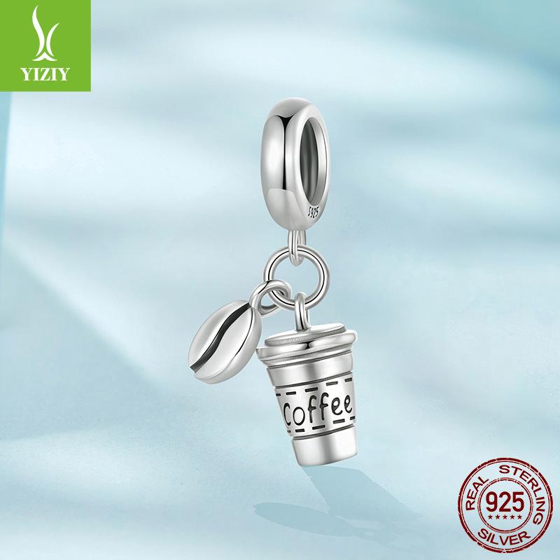S925 Silver Coffee Cup Pendant Diy Beaded Bracelet Accessories Light Luxury Niche S925 Sterling Silver Loose Beads
S925 Silver Coffee Cup Pendant Diy Beaded Bracelet Accessories Light Luxury Niche S925 Sterling Silver Loose Beads