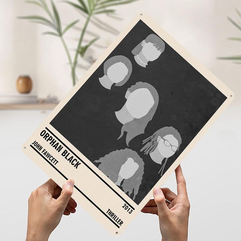 Orphan Black Minimalist Printed Poster Customized Wall Art Retro Vintage Metal Tin Signs for Living Room Decorations Desk Decor 7.9x11.8In(20x30cm)
Orphan Black Minimalist Printed Poster Customized Wall Art Retro Vintage Metal Tin Signs for Living Room Decorations Desk Decor 7.9x11.8In(20x30cm)