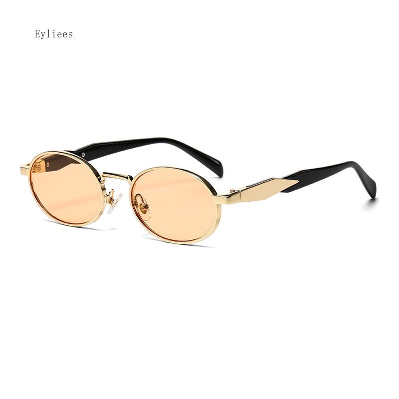 High Quality Luxury Oval Punk Sunglasses Female Y2K Style Retro Suneyeglass Unisex UV Protection Vacation Sand Party Gafas
High Quality Luxury Oval Punk Sunglasses Female Y2K Style Retro Suneyeglass Unisex UV Protection Vacation Sand Party Gafas