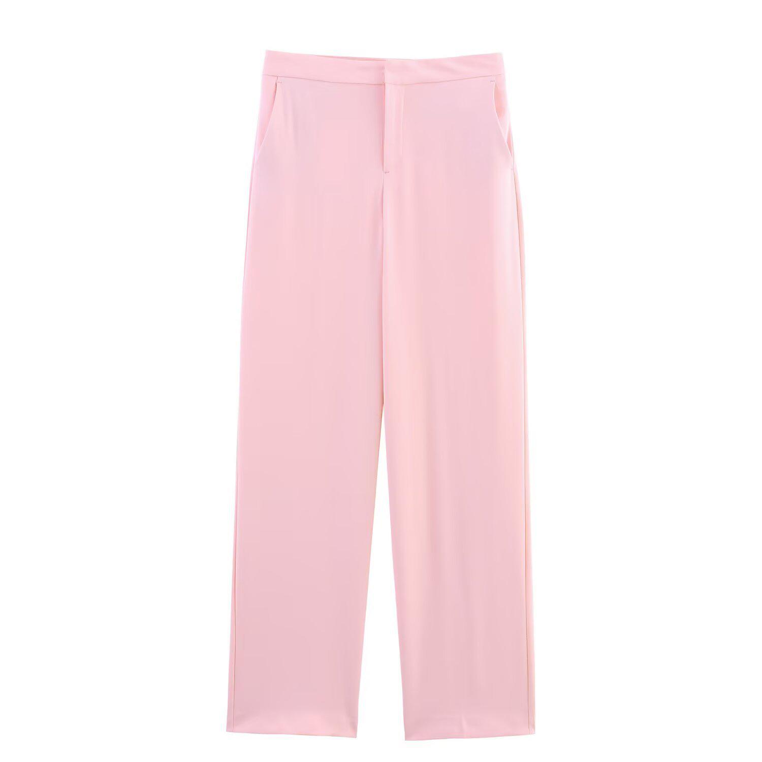 European Style Feather-Trimmed Cuff Suit Jacket & Flowing Straight Leg Trousers Set XS
European Style Feather-Trimmed Cuff Suit Jacket & Flowing Straight Leg Trousers Set XS