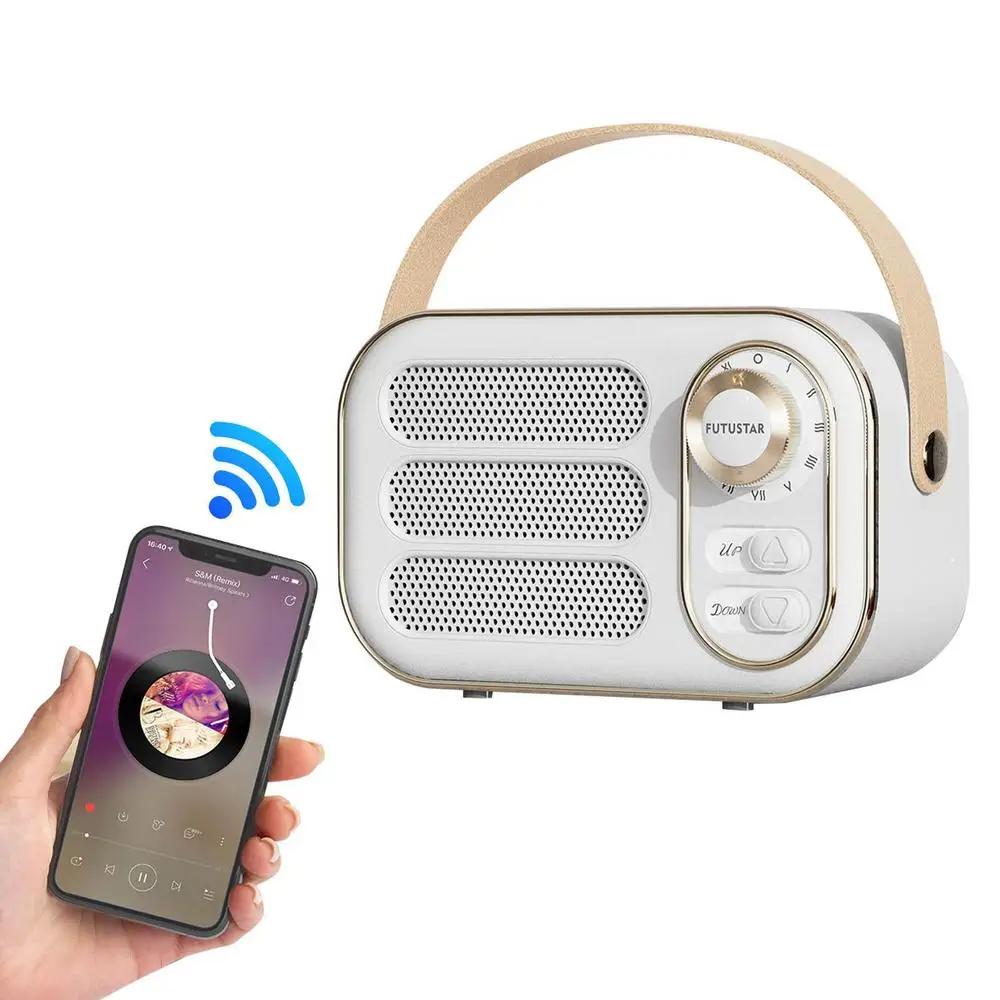 DW13 Wireless Bluetooth-compatible Speaker Vintage Mini Portable Speaker for Party Beach Camping White
DW13 Wireless Bluetooth-compatible Speaker Vintage Mini Portable Speaker for Party Beach Camping White