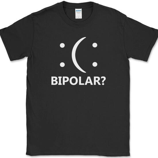 Bipolar T-Shirt Funny Humor Sarcastic Novelty Text Tee on Gildan M
Bipolar T-Shirt Funny Humor Sarcastic Novelty Text Tee on Gildan M