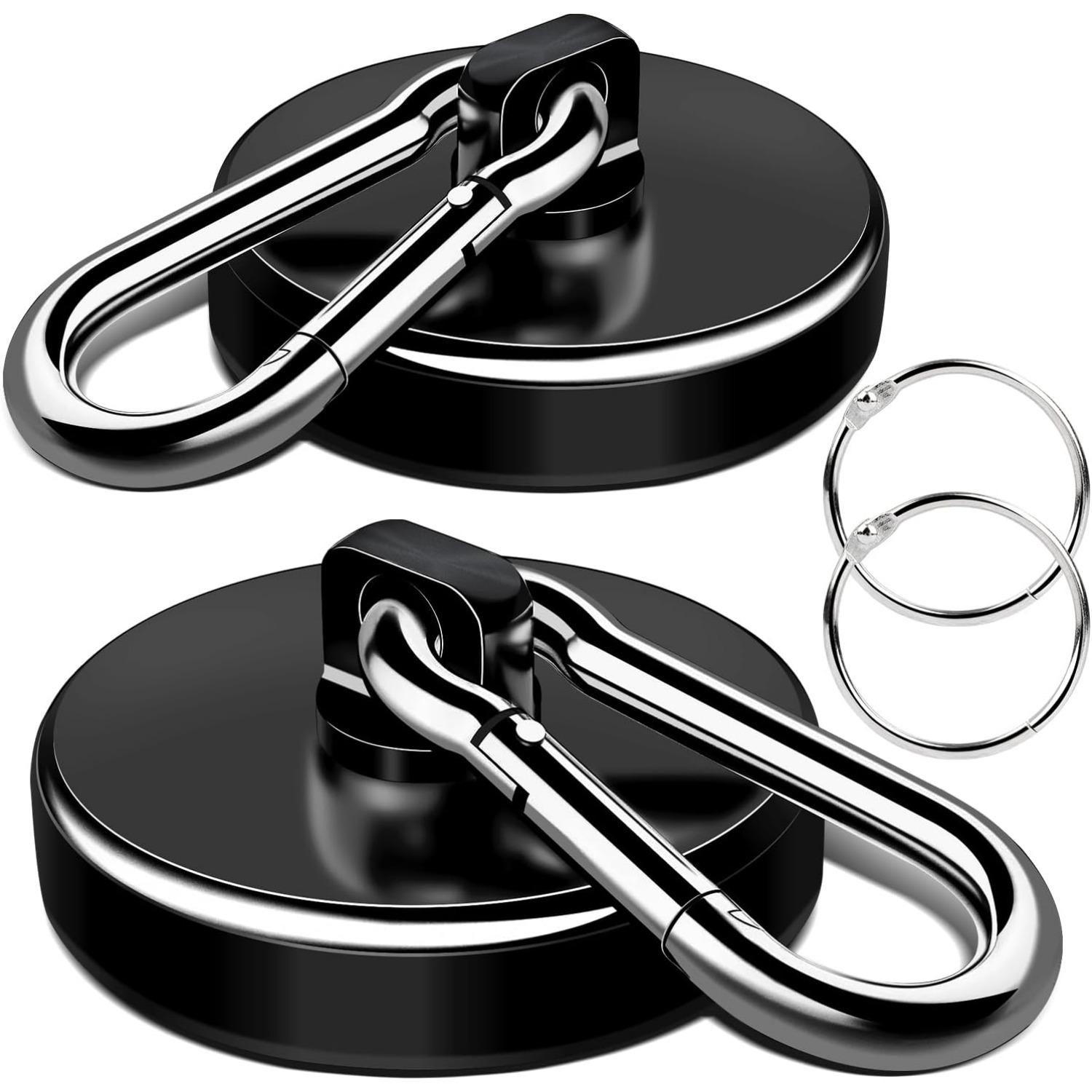 Magnets with Hooks,Heavy Duty Magnets with Epoxy Coating for Cruise,Magnetic Hooks with Swivel Carabiner Hook,Powerful Neodymium Magnet for Hanging чорний
Magnets with Hooks,Heavy Duty Magnets with Epoxy Coating for Cruise,Magnetic Hooks with Swivel Carabiner Hook,Powerful Neodymium Magnet for Hanging чорний