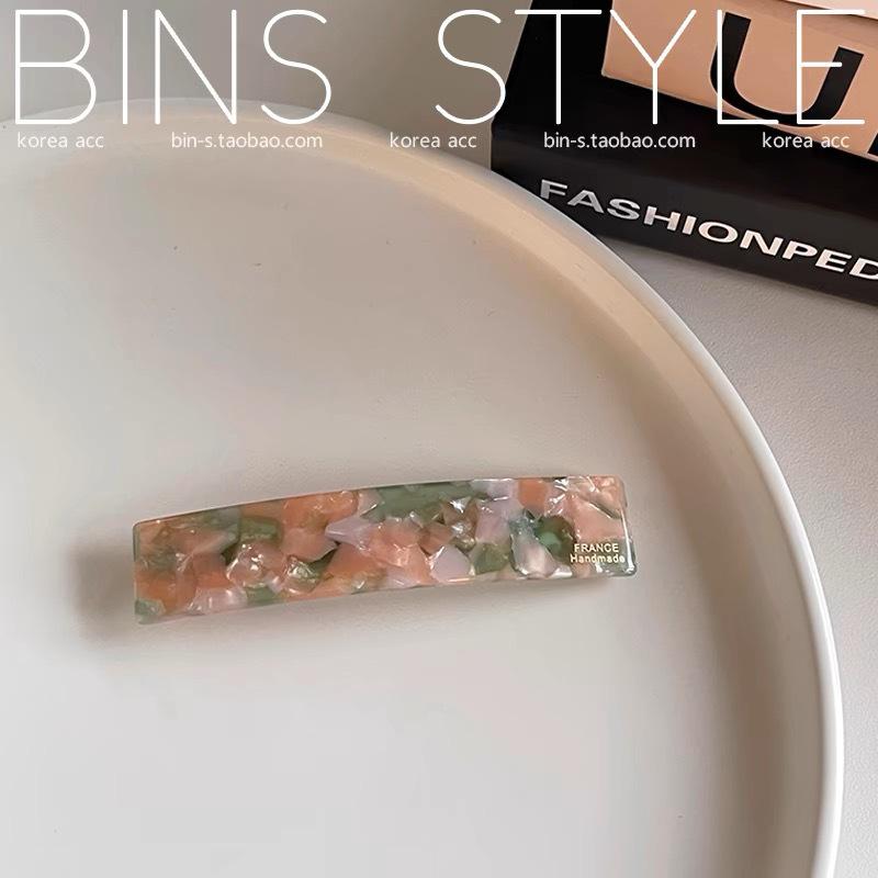 Корейский простой стиль однотонная черепаховая заколка-зажим для волос
Корейский простой стиль однотонная черепаховая заколка-зажим для волос