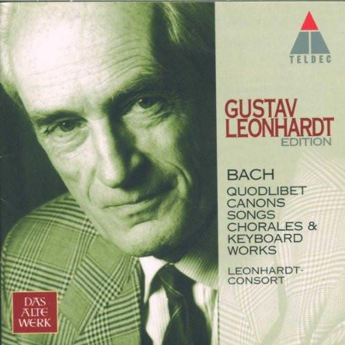 CD JOHANN SEBASTIAN BACH, GUSTAV LEONH - Quodlibet - Canons - Songs - Choral 3984213542 TELDEC 1998 Germany Classical Used
CD JOHANN SEBASTIAN BACH, GUSTAV LEONH - Quodlibet - Canons - Songs - Choral 3984213542 TELDEC 1998 Germany Classical Used