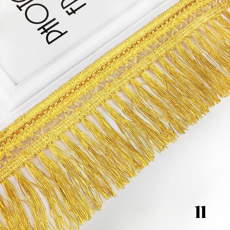 11M Golden Silk Curtain Lace Trim Decorative Fringe for Windows Drapes Home Decor Dragon Beard Edge 9Cm Width 11.5m
11M Golden Silk Curtain Lace Trim Decorative Fringe for Windows Drapes Home Decor Dragon Beard Edge 9Cm Width 11.5m