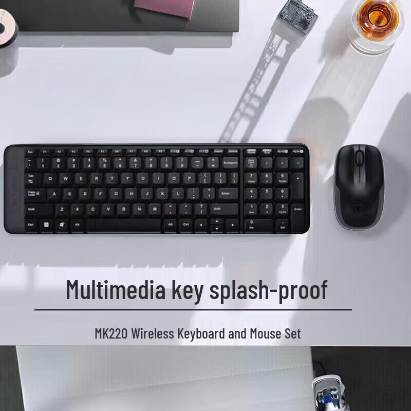 Logitech MK220 Wireless Keyboard Mouse Combo
Logitech MK220 Wireless Keyboard Mouse Combo