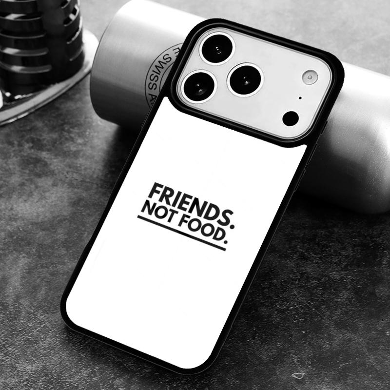 Friends not Food Vegan Quote Phone Case for iPhone 17 16 15 Pro Max Air 14 13 12 11 Plus Shockproof Cover iPhone 16
Friends not Food Vegan Quote Phone Case for iPhone 17 16 15 Pro Max Air 14 13 12 11 Plus Shockproof Cover iPhone 16