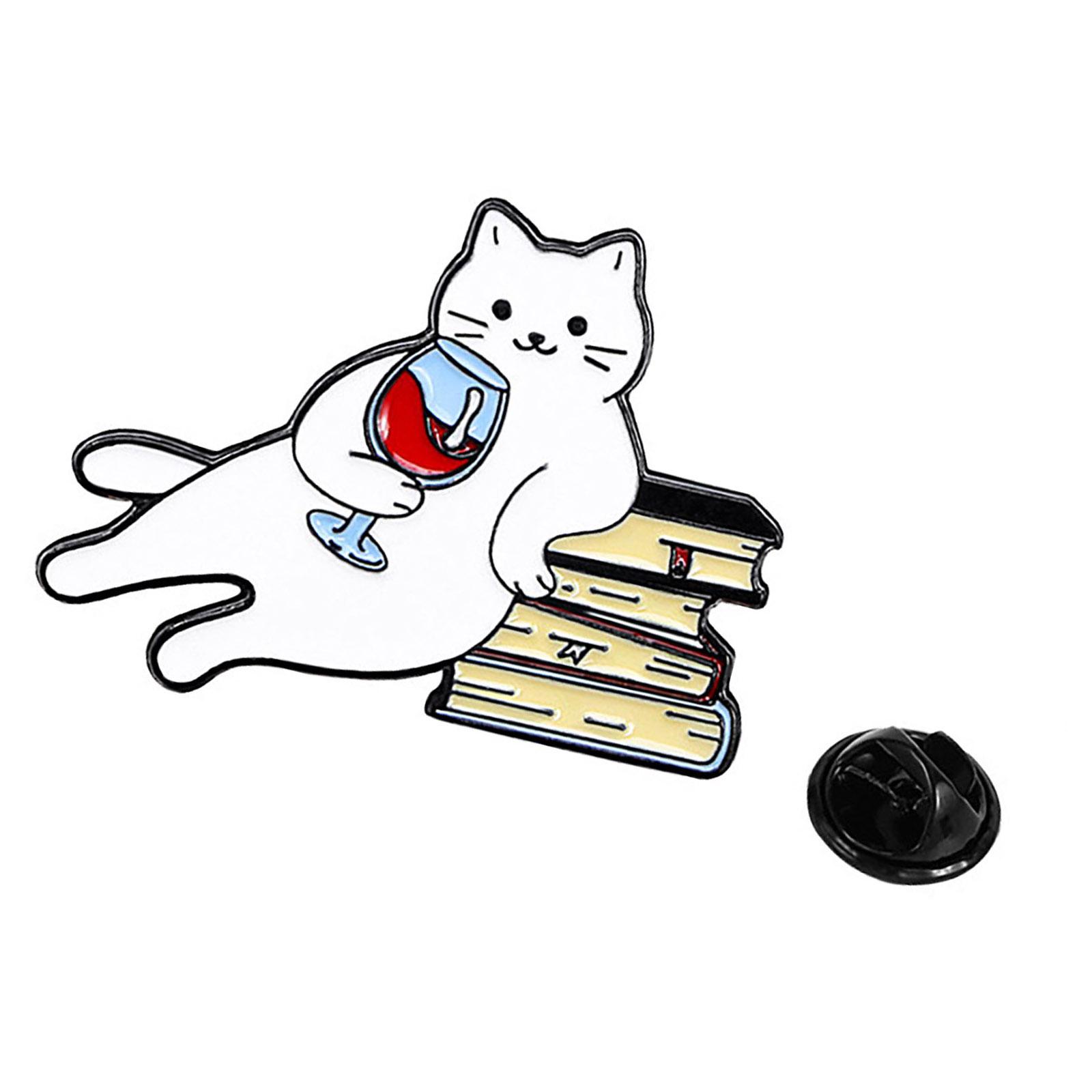 Емальований значок на лацкан у вигляді котів Модна брошка для одягу, сумок, подарунок для друзів, фестивальний значок, прикраса для рюкзака A
Емальований значок на лацкан у вигляді котів Модна брошка для одягу, сумок, подарунок для друзів, фестивальний значок, прикраса для рюкзака A