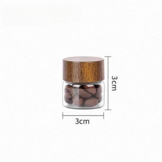 Mini Glass Sealed Jar, Food-grade Coffee Powder and Tea Storage Jar, Gold Bean Storage Bottle, Portable Small Empty Bottle 10ml
Mini Glass Sealed Jar, Food-grade Coffee Powder and Tea Storage Jar, Gold Bean Storage Bottle, Portable Small Empty Bottle 10ml