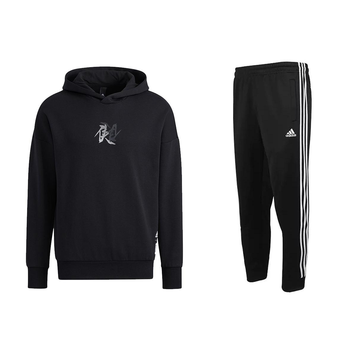 Adidas Sports Printed Hoodie And Comfortable Striped Long Pants Sweatshirt Set Unisex Sweatshirt Set Black HE5115+TR30P1-BW S
Adidas Sports Printed Hoodie And Comfortable Striped Long Pants Sweatshirt Set Unisex Sweatshirt Set Black HE5115+TR30P1-BW S